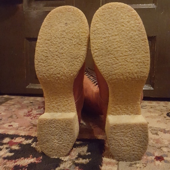 Vintage Leather Lace Up Boots - Picture 6 of 8